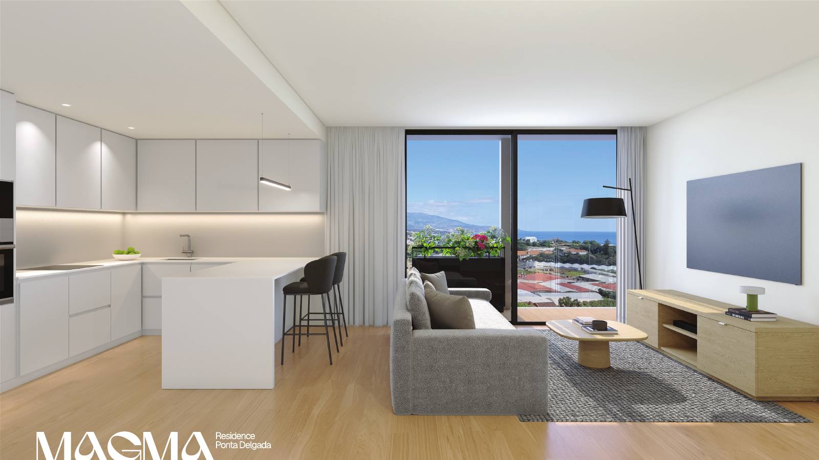 Sala com vista